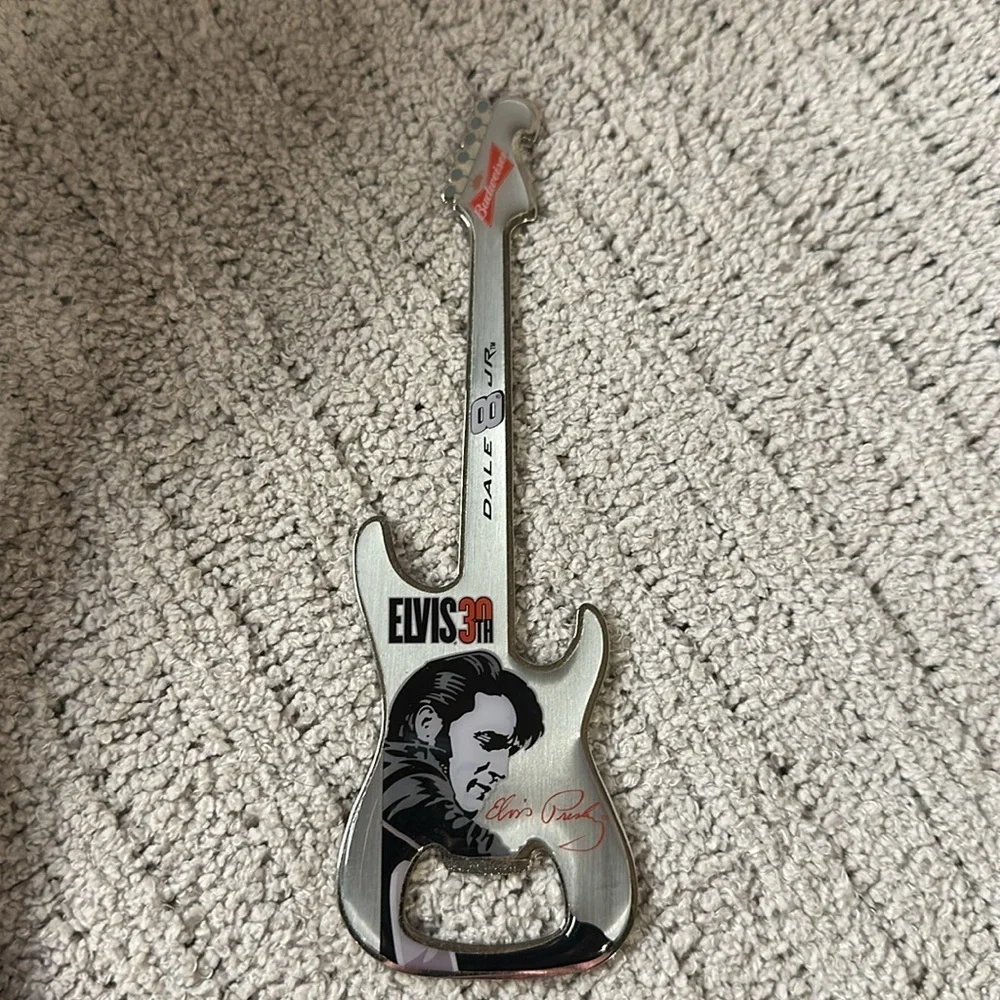 Elvis Presley (30th)/Dale Earnhardt/NASCAR/(Anheuser- Busch) bottle opener